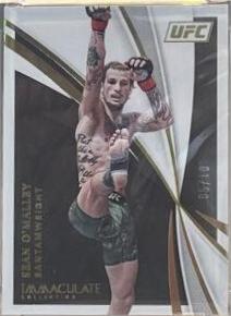 Sean O'Malley 2021 Panini Immaculate UFC Base #66 Gold