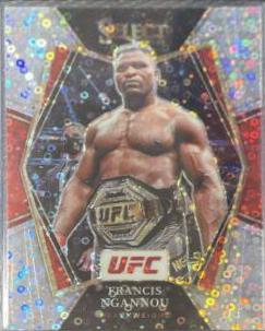 Francis Ngannou 2022 Panini Select UFC Premier Level #131 Silver