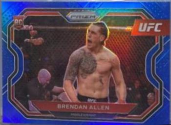 Brendan Allen 2021 Panini Prizm UFC Base #134 Blue