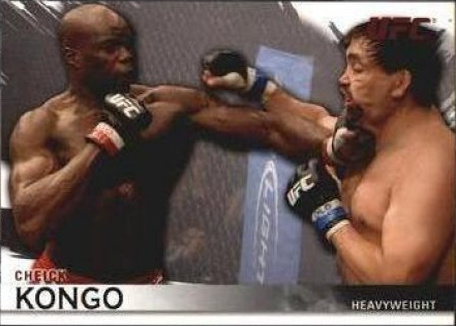 Cheick Kongo 2010 Topps UFC Knockout Base #67 Red