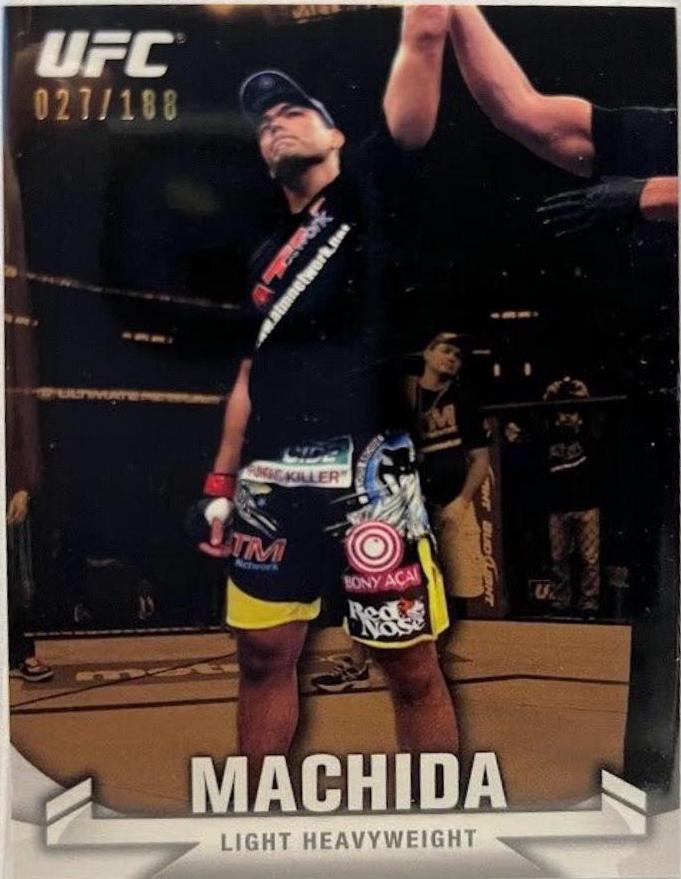 Lyoto Machida 2013 Topps UFC Knockout Base #18 Gold