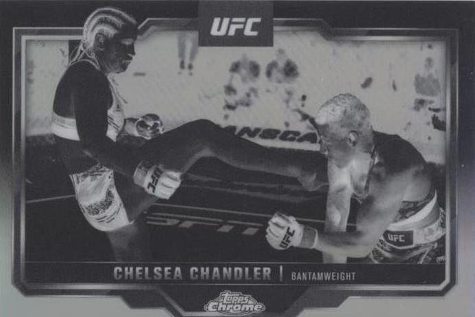 Chelsea Chandler 2025 Topps Chrome UFC Base #79 Negative Refractor