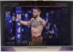 Ilia Topuria 2024 Topps Knockout UFC Base #34 Gold