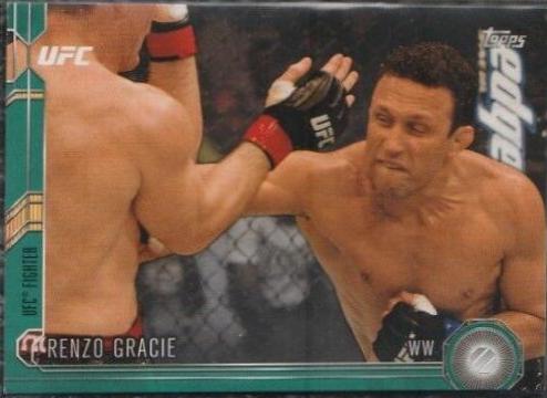 Renzo Gracie 2015 Topps UFC Chronicles Base #97 Green