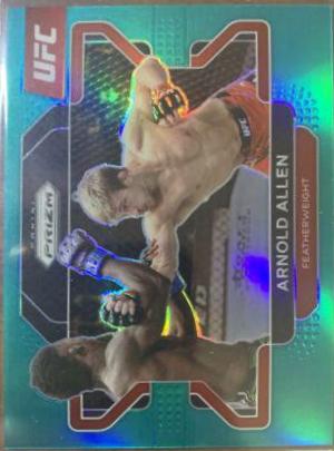 Arnold Allen 2022 Panini Prizm UFC Base #95 Teal