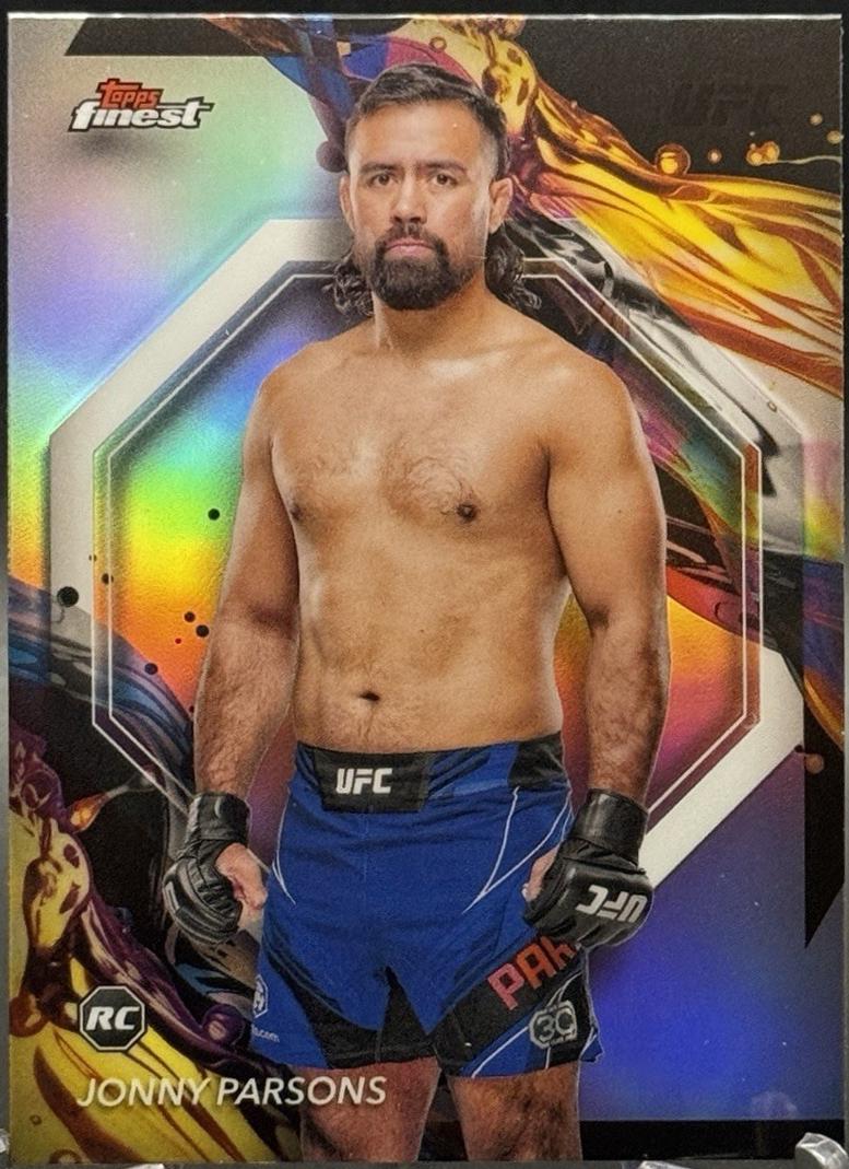Jonny Parsons 2024 Topps Finest UFC Base Uncommon #109 Refractor