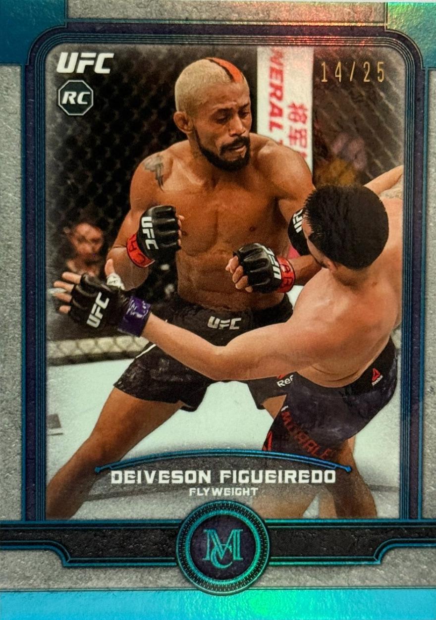 Deiveson Figueiredo 2019 Topps UFC Museum Collection Base #47 Ruby