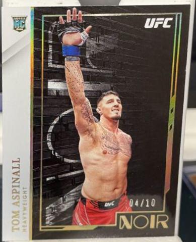 Tom Aspinall 2022 Panini Chronicles UFC Base One #489 Platinum