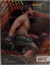 Tai Tuivasa 2022 Panini Select UFC Octagonside #278 Black and Gold