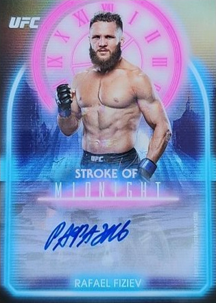 Rafael Fiziev 2025 Topps Midnight UFC Stroke of Midnight Autographs #SMA-RF Daybreak