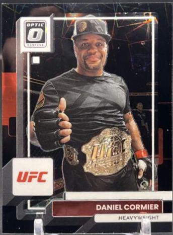 Daniel Cormier 2023 Panini Donruss Optic UFC Base #60 Black Velocity
