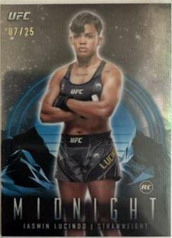 Iasmin Lucindo 2024 Topps Midnight UFC Base #59 Moonrise