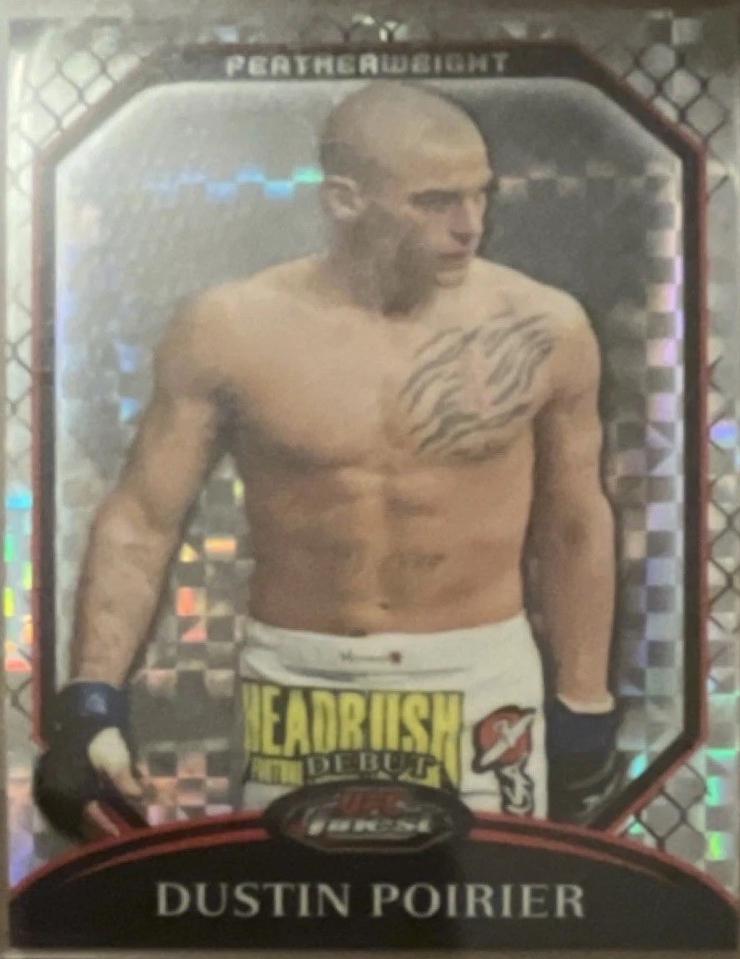 Dustin Poirier 2011 Topps Finest UFC Base #2 Xfractor