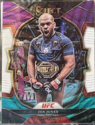 Jon Jones 2023 Panini Select UFC Concourse #96 Tri Color