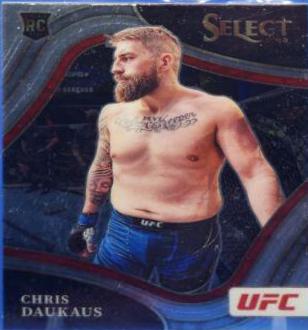 Chris Daukaus 2022 Panini Select UFC Octagonside #222 Silver