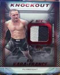 Kai Kara-France 2024 Topps Knockout UFC Knockout Relics #KR-KK Red