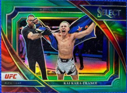 Kai Kara-France 2023 Panini Select UFC Mezzanine #395 Green