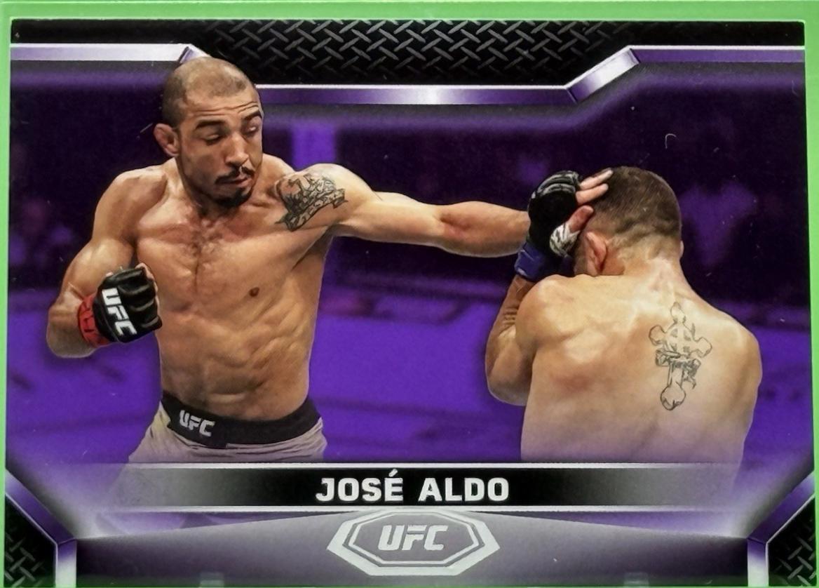 José Aldo 2020 Topps UFC Knockout Base #35 Red