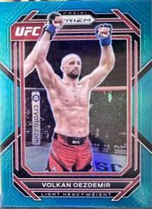 Volkan Oezdemir 2023 Panini Prizm UFC Base #178 Teal
