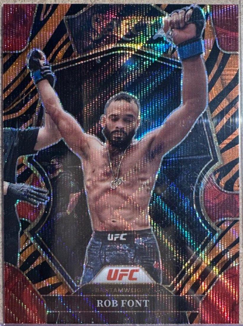 Rob Font 2023 Panini Select UFC Premier Level #189 Tiger