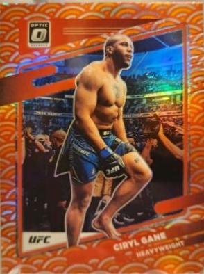 Ciryl Gane 2022 Panini Donruss Optic UFC Base #40 Photon
