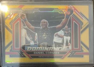 Daniel Cormier 2023 Panini Prizm UFC Dominance #1 Gold