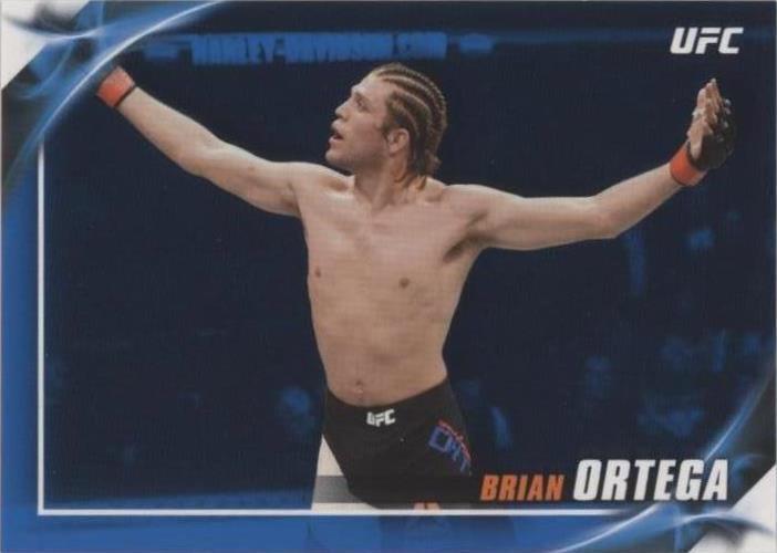Brian Ortega 2019 Topps UFC Knockout Base #26 Blue