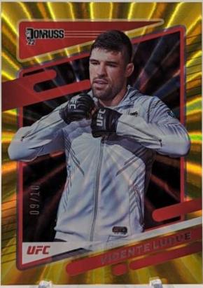 Vicente Luque 2022 Panini Donruss UFC Base #50 Gold