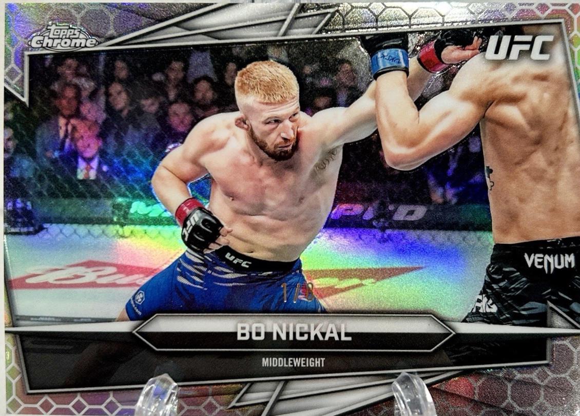 Bo Nickal 2026 Topps Chrome UFC Base #46 Octafractor