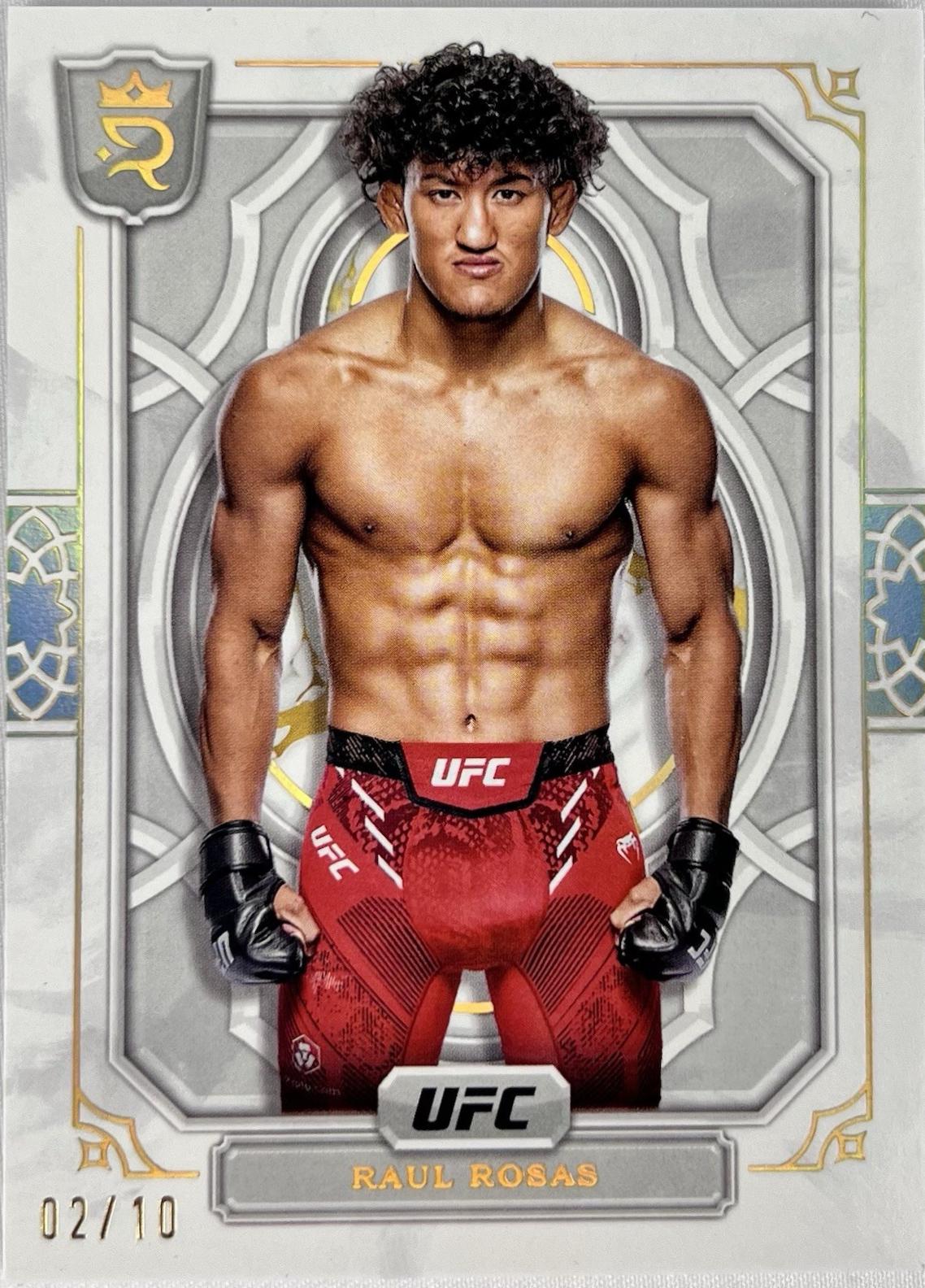 Raul Rosas 2024 Topps Royalty UFC Base #46 Gold