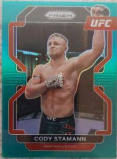 Cody Stamann 2022 Panini Prizm UFC Base #175 Teal