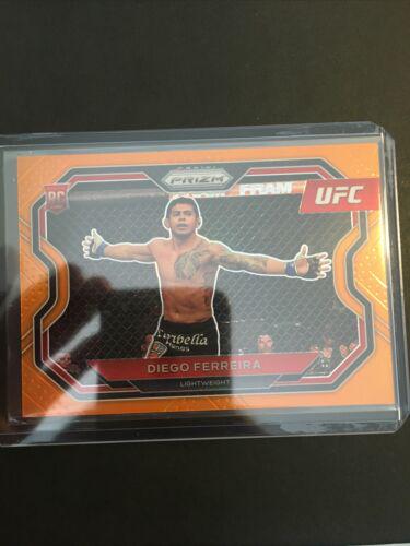 Diego Ferreira 2021 Panini Prizm UFC Base #164 Orange