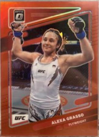 Alexa Grasso 2022 Panini Donruss Optic UFC Base #91 Red