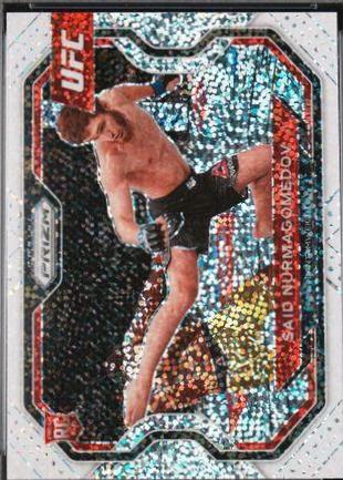 Said Nurmagomedov 2021 Panini Prizm UFC Base #137 White Sparkle