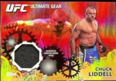 Chuck Liddell 2010 Topps UFC Ultimate Gear Relics #UG-CL Gold