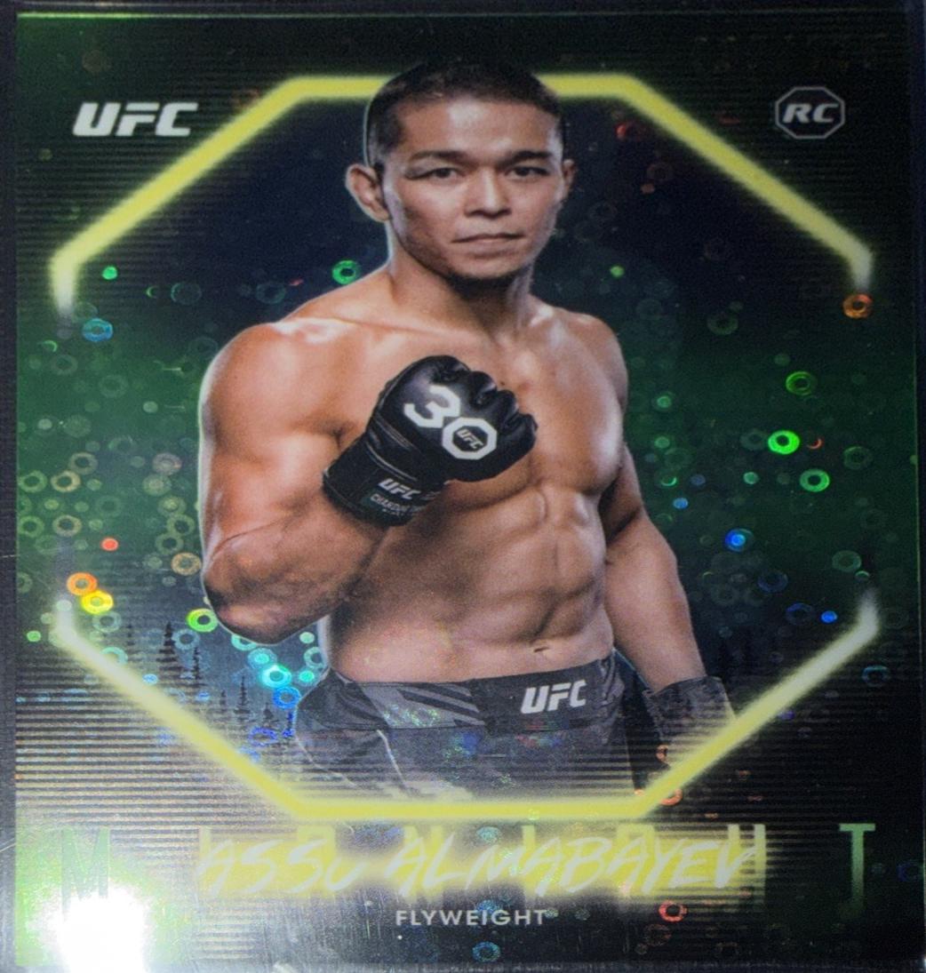 Assu Almabayev 2025 Topps Midnight UFC Base #46 Morning