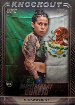 Montserrat Conejo 2024 Topps Knockout UFC Base #23 Platinum