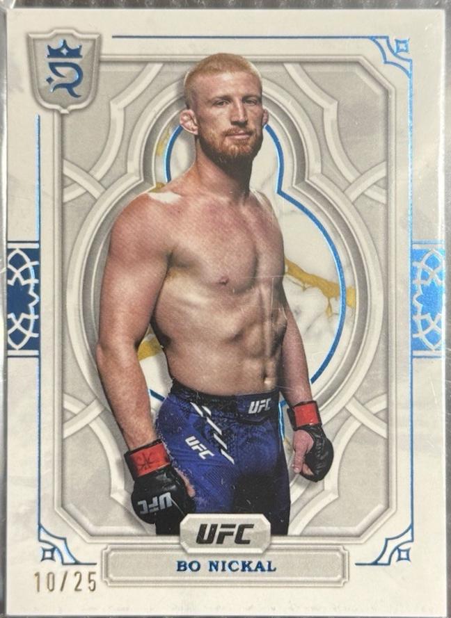 Bo Nickal 2024 Topps Royalty UFC Base #85 Blue