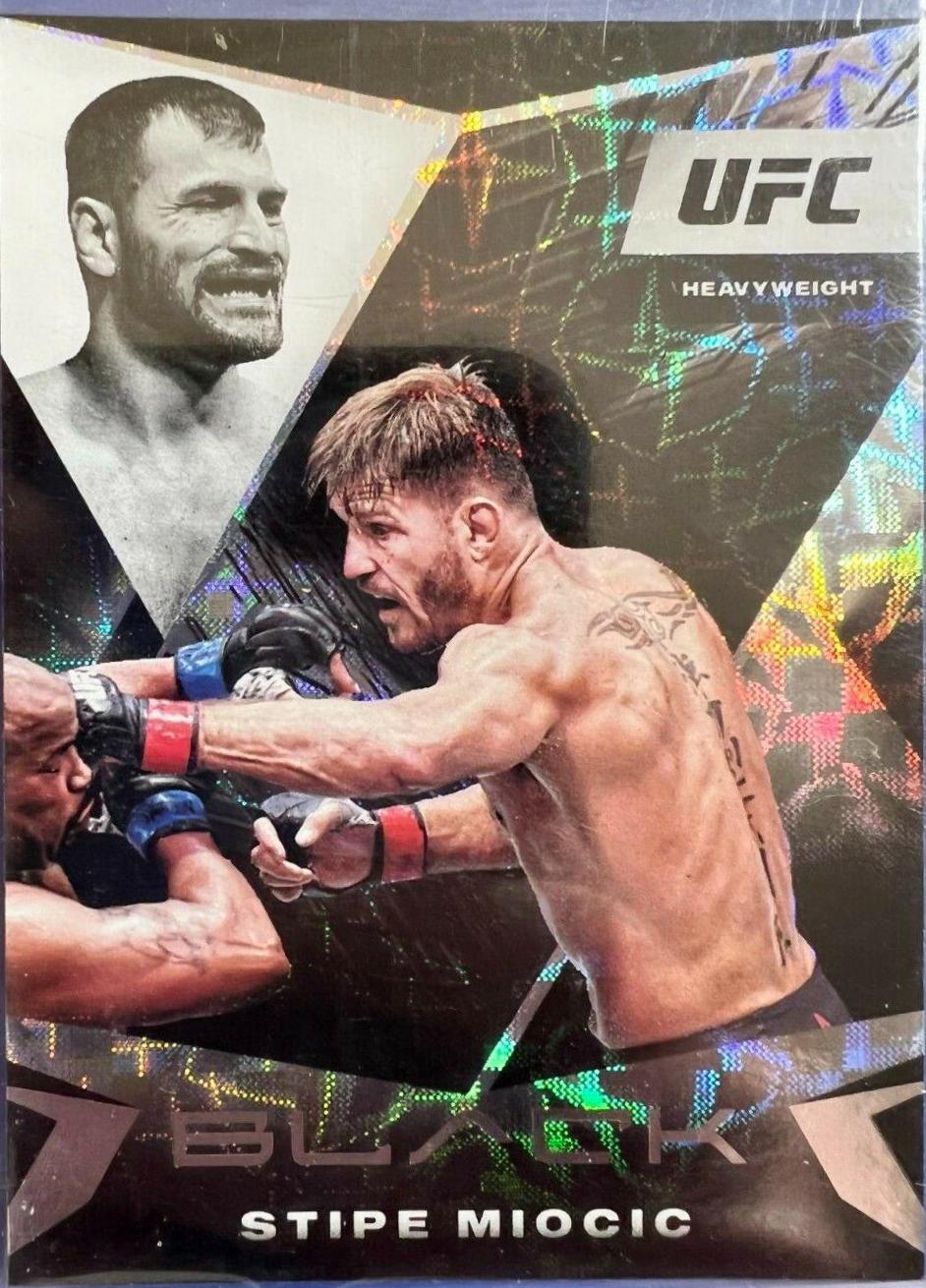 Stipe Miocic 2021 Panini Chronicles UFC Base Black #110 Asia
