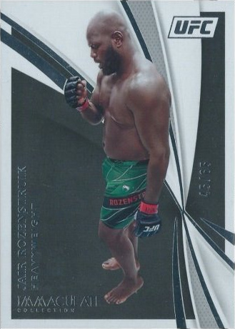 Jairzinho Rozenstruik 2021 Panini Immaculate UFC Base #60 Platinum