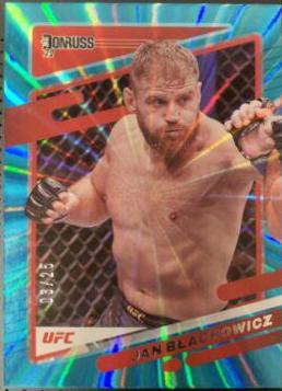 Jan Błachowicz 2022 Panini Donruss UFC Base #41 Teal