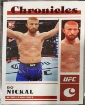 Bo Nickal 2023 Panini Chronicles UFC Base Chronicles #97 Red