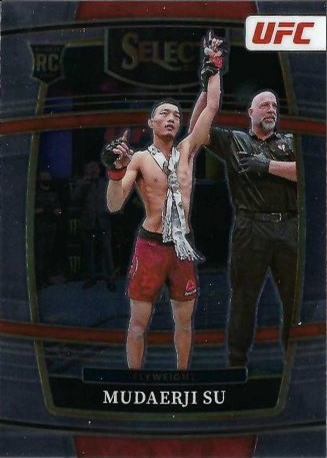 Su Mudaerji 2022 Panini Select UFC Concourse #73 Black Flash