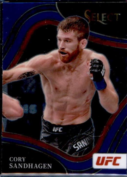 Cory Sandhagen 2022 Panini Select UFC Octagonside #245 Blue Prizm
