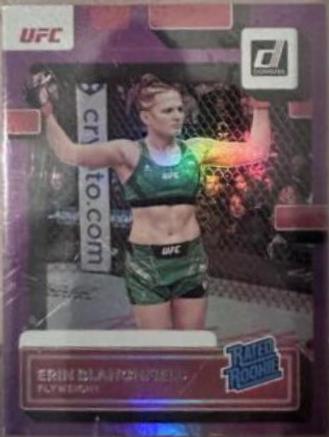 Erin Blanchfield 2023 Panini Donruss UFC Base #217 Purple Laser
