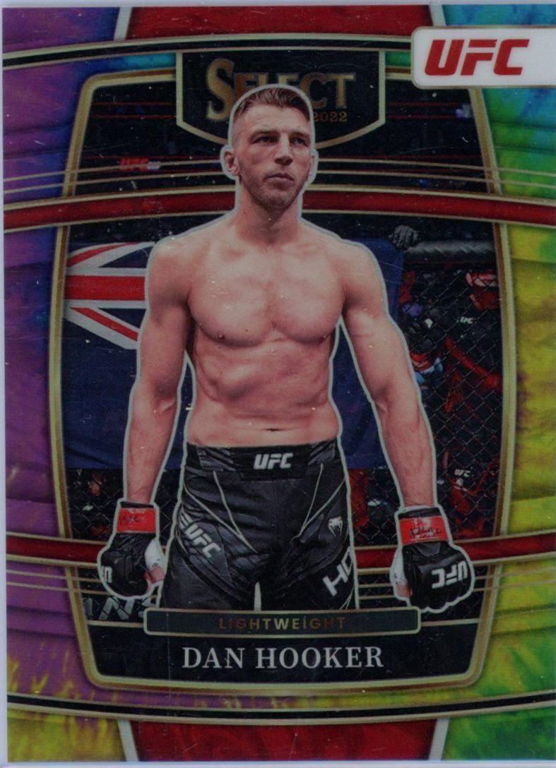 Dan Hooker 2022 Panini Select UFC Concourse #66 Tie Dye