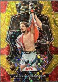 Melsik Baghdasaryan 2023 Panini Select UFC Premier Level #137 Gold Disco