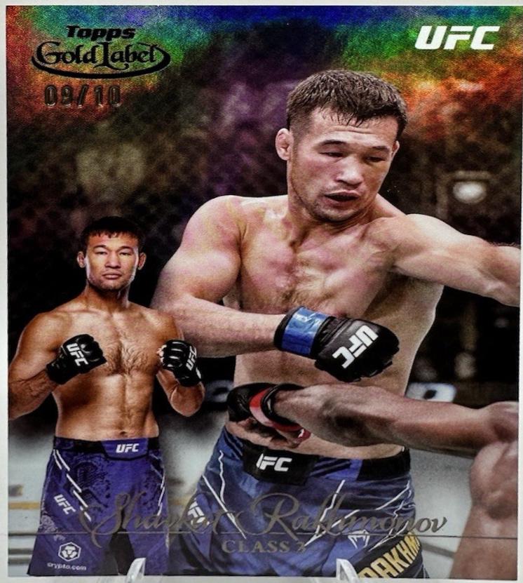 Shavkat Rakhmonov 2024 Topps Gold Label UFC Base Class III #79 Black