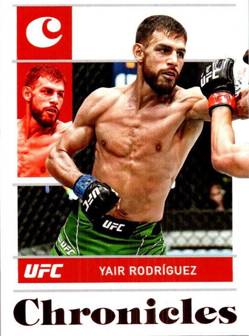 Yair Rodríguez 2022 Panini Chronicles UFC Base Chronicles #4 Bronze