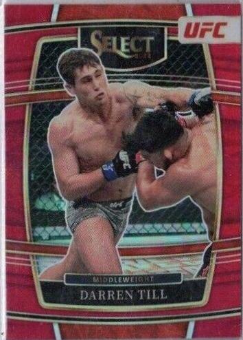 Darren Till 2022 Panini Select UFC Concourse #28 Red